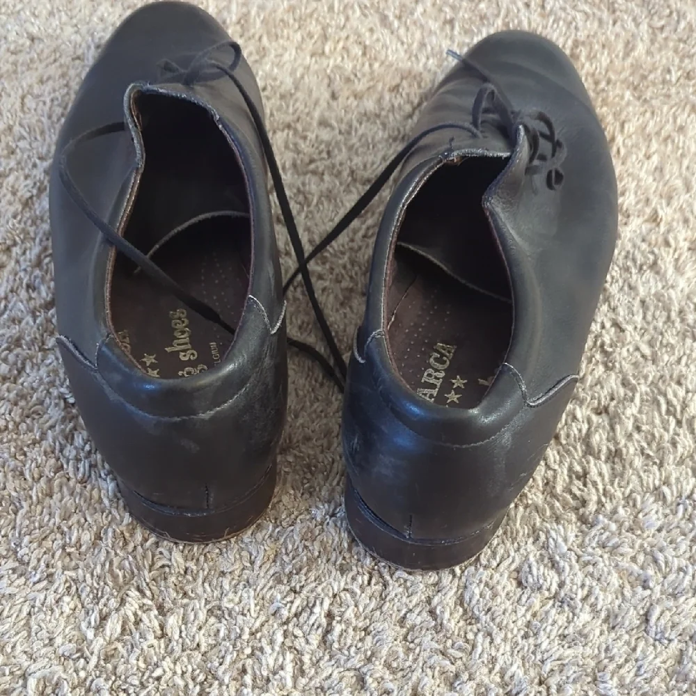 Men's Black Leather Shoes